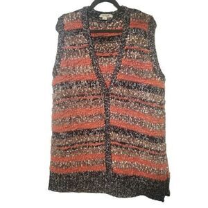 Simply Noelle Beautifully Textured Sweater Vest Size 2XL